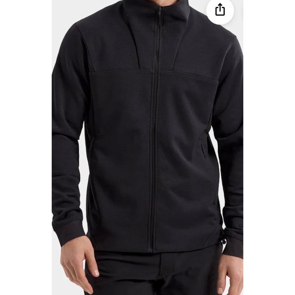 Arc'Teryx Rethel Jacket Men's Fleece Lined Outdoor Black size XL MSRP $180